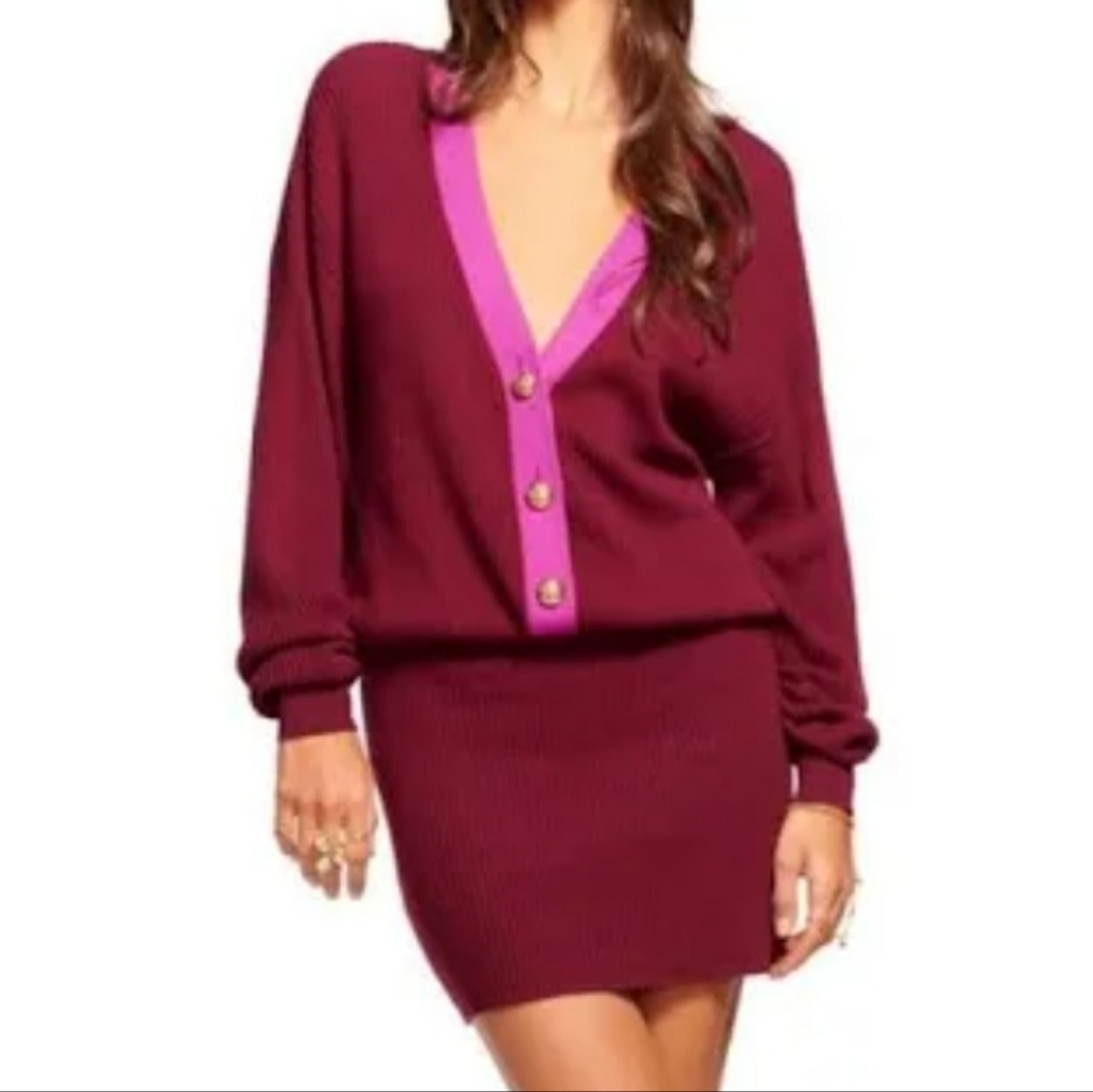 Ramy Brook SWEATER DRESS Ribbed Size XSmall